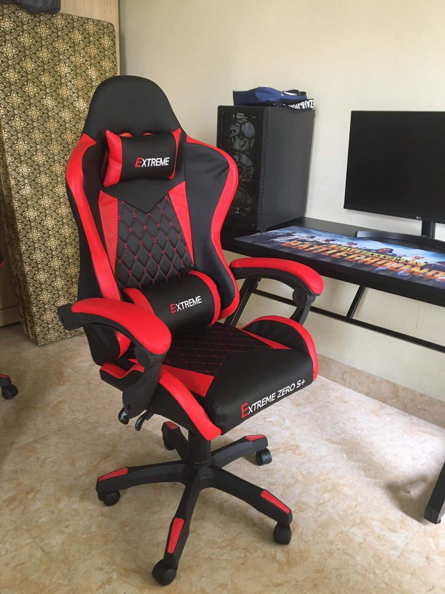 Ghế Gaming Extreme Zero S+ Đỏ Đen
